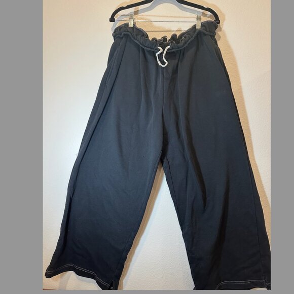 Urban Outfitters Black Drawstring Pants – Size L - Picture 1 of 4